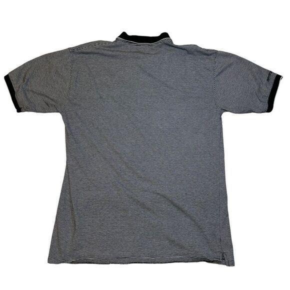 Colorado Rockies Striped Polo Shirt Size XL Antigua Short Sleeve Chest Logo - Picture 2 of 6